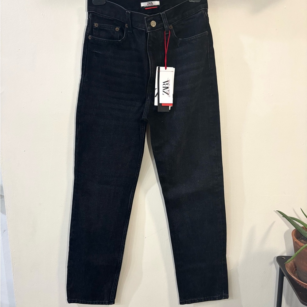 Zara Women’s Black Jeans Charlotte Gainsbourg Collection Brand New w Tags Size 4